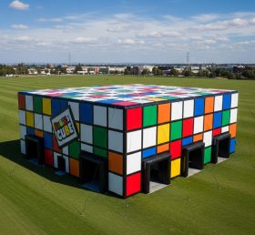 Tent1-6413 Giant Rubiks Cube Inflatable Tent