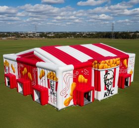 Tent1-6444 KFC Red Inflatable Tent