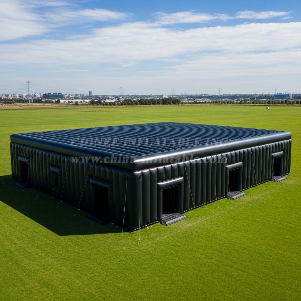 Tent1-6477 Pure Black Inflatable Tent