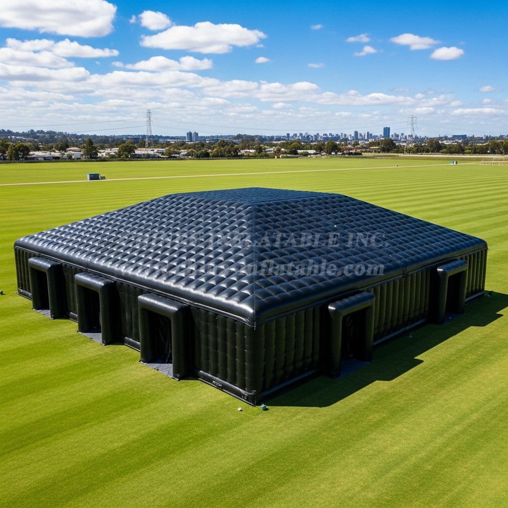 Tent1-6480 Pure Black Inflatable Tent