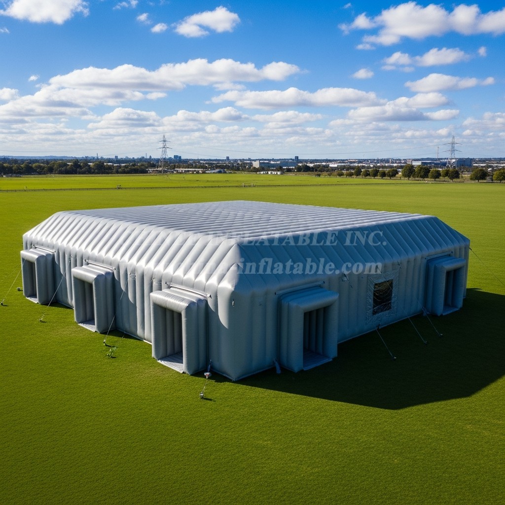 Tent1-6487 Pure Grey Inflatable Tent