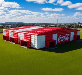 Tent1-6515 Red White Inflatable CocaCola Tent