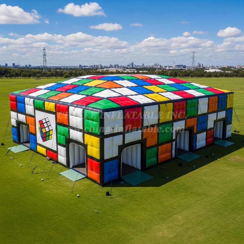 Tent1-6530 Rubiks Cube Inflatable Tent