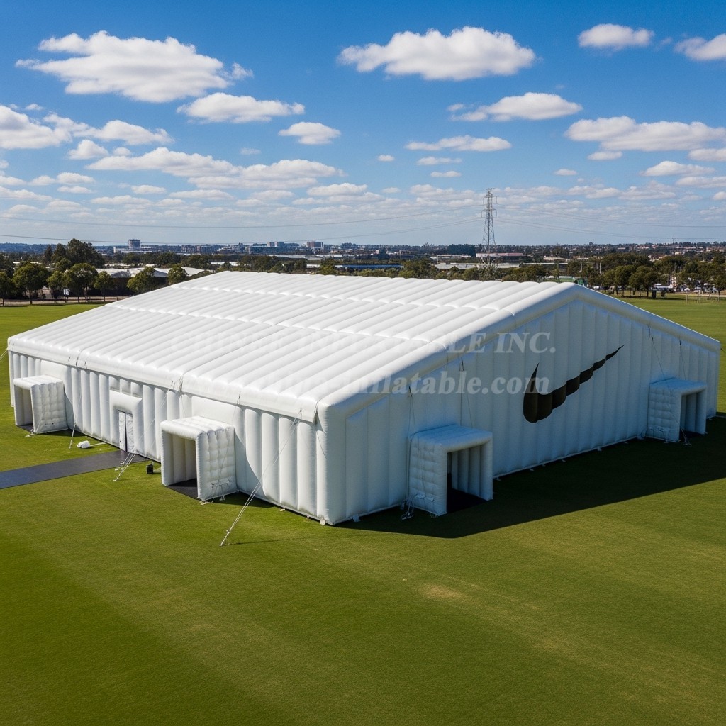 Tent1-6545 White Inflatable Nike Event Tent
