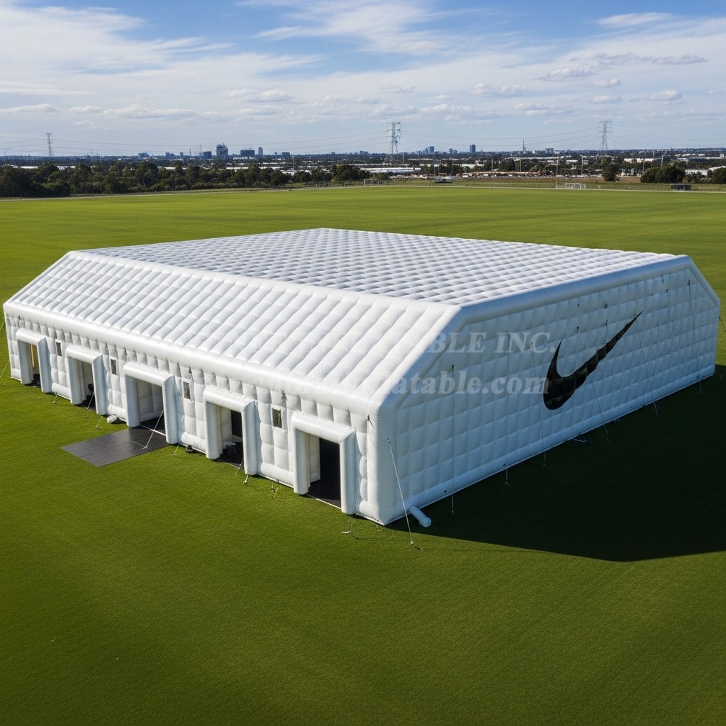 Tent1-6546 White Inflatable Nike Event Tent