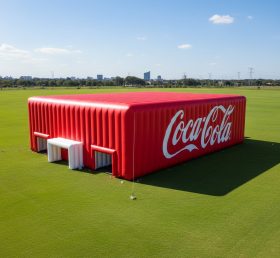 Tent1-6601 Coca Cola Brand Event Inflatable Cube Tent