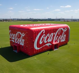 Tent1-6611 Coca-Cola Brand Event Inflatable Cube Tent