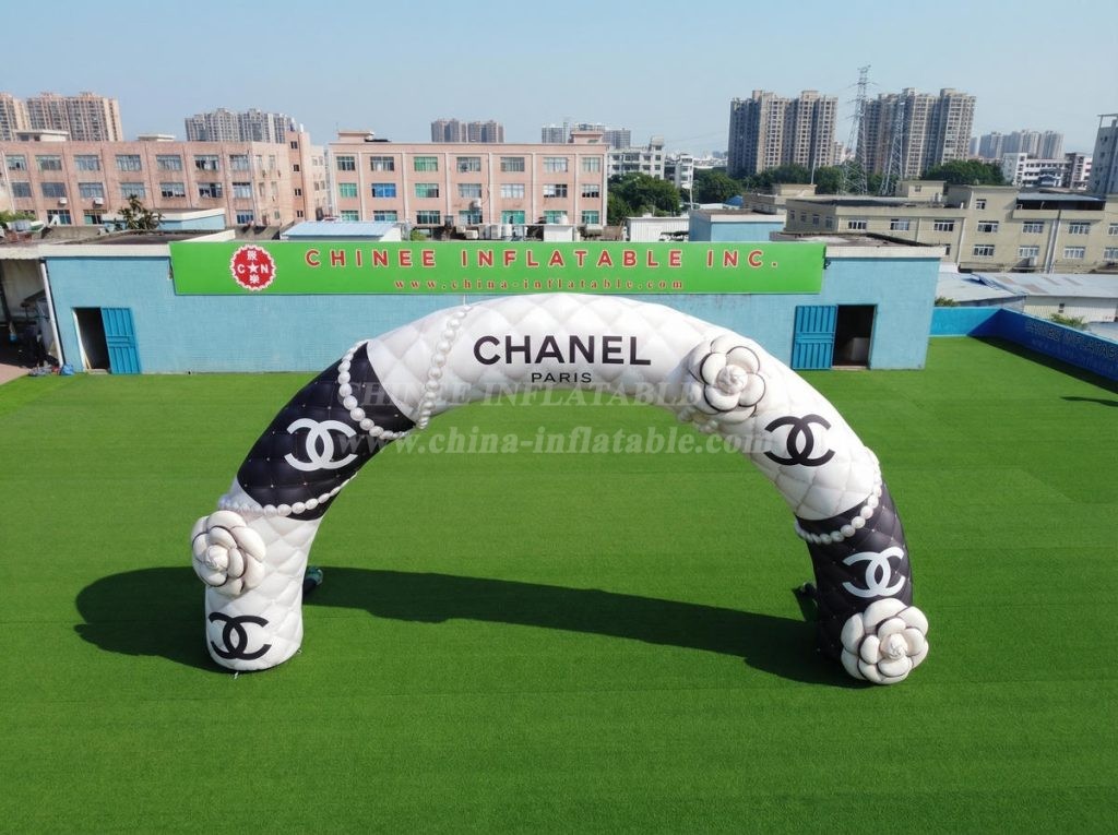 Arch3-112 Chanel Advertising Inflatable Arch