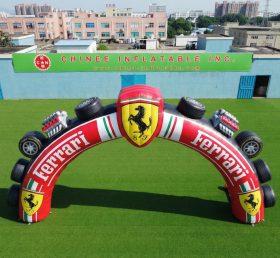 Arch3-117 Ferrari Advertising Inflatable Arch