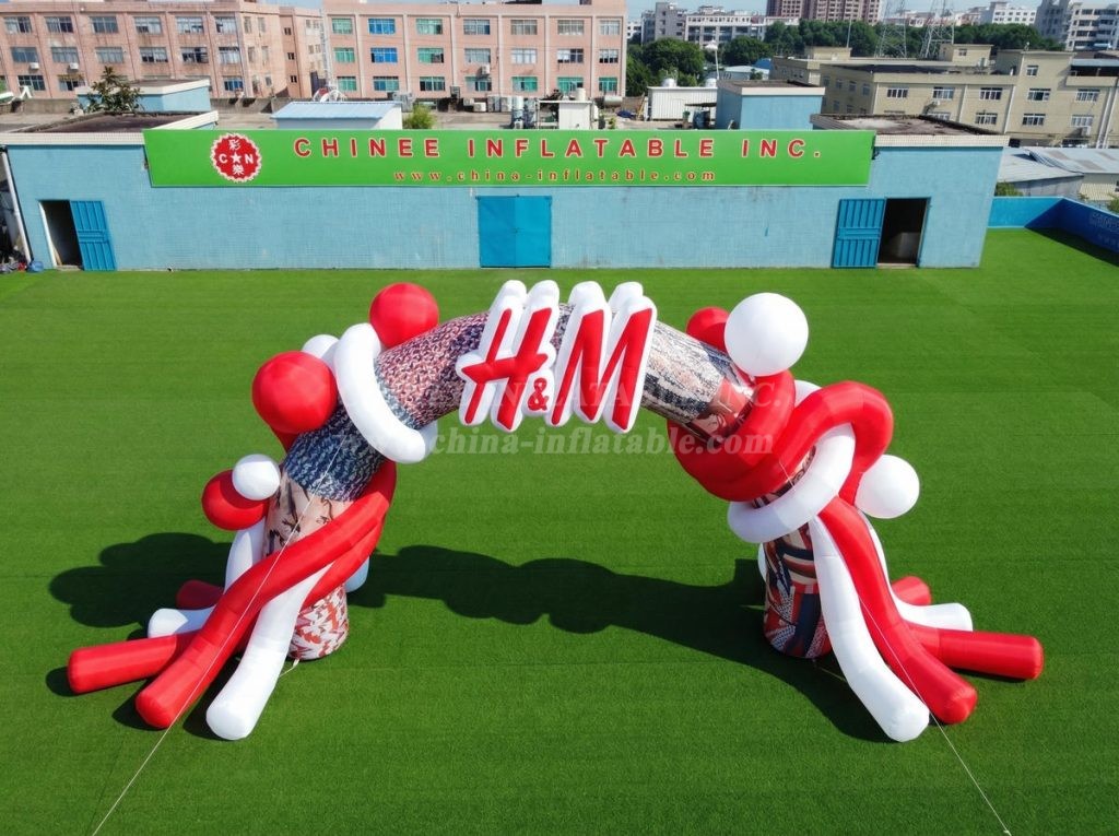 Arch3-121 H&M Advertising Inflatable Arch