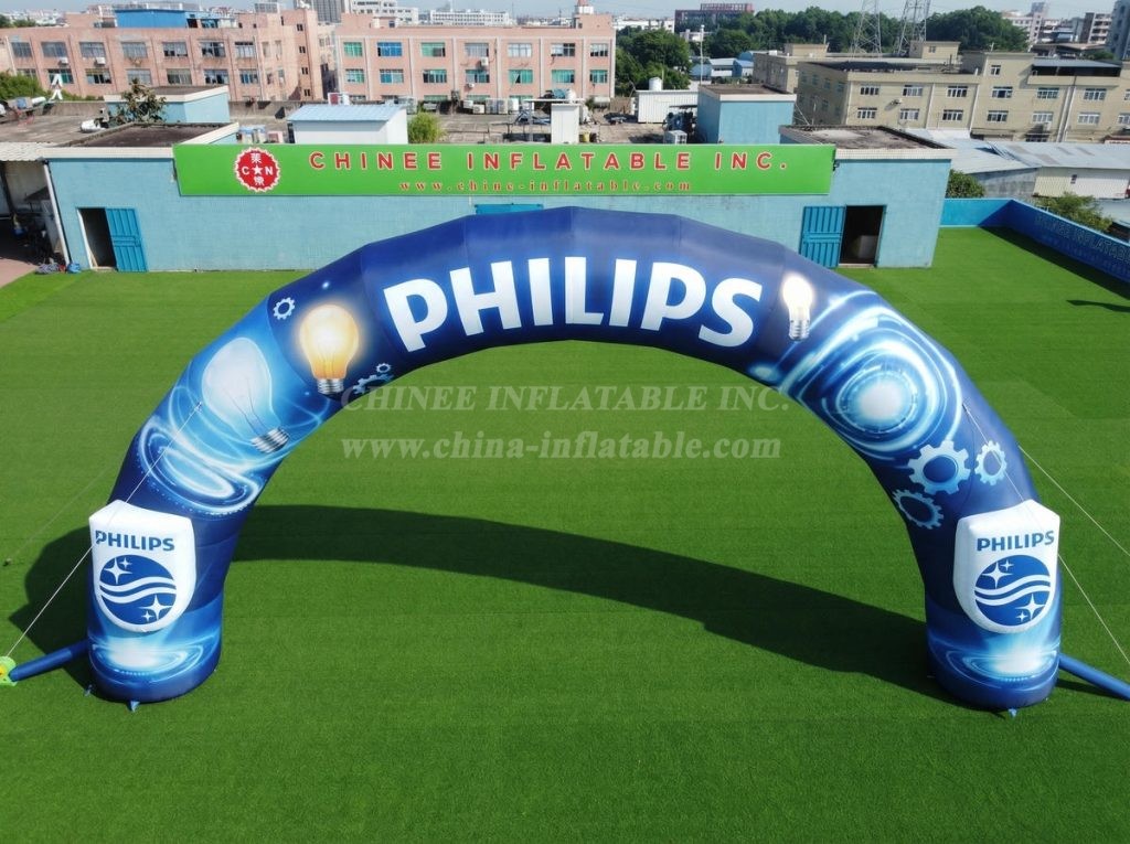 Arch3-154 Philips Advertising Inflatable Arch