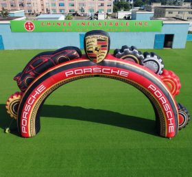Arch3-157 Porsche Advertising Inflatable Arch
