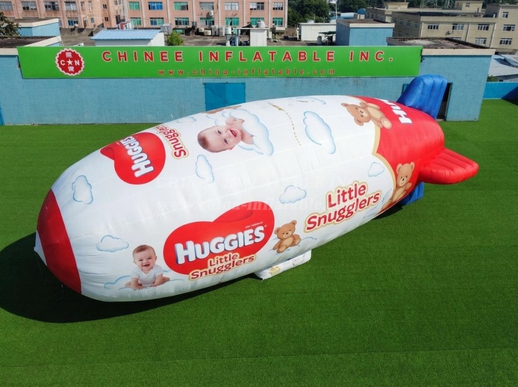 B3-245 Huggies Giant Advertising Inflatable Airship