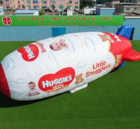 B3-245 Huggies Giant Advertising Inflatable Airship