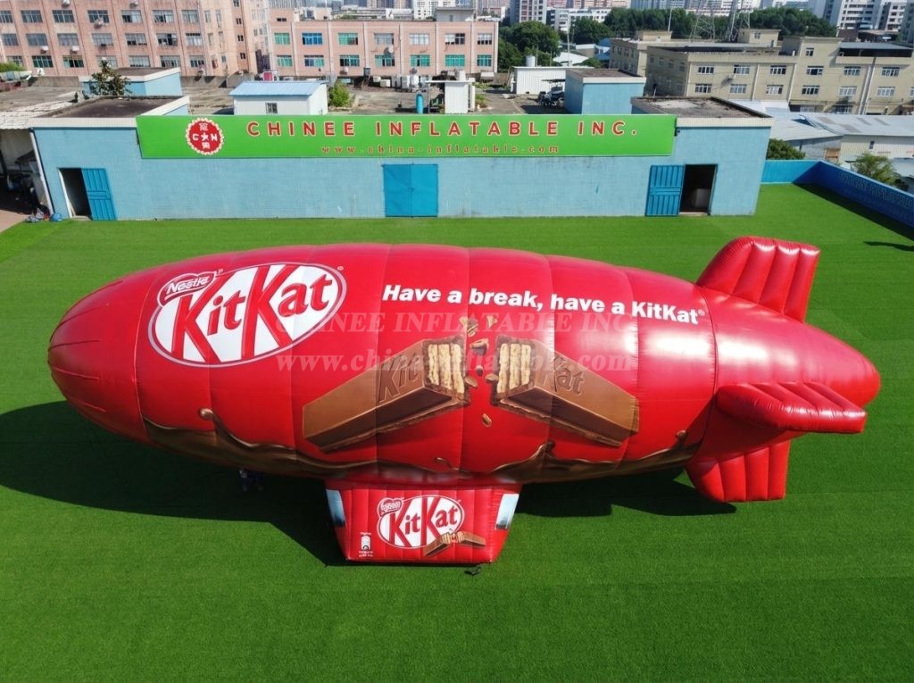 B3-250 KitKat Giant Advertising Inflatable Airship