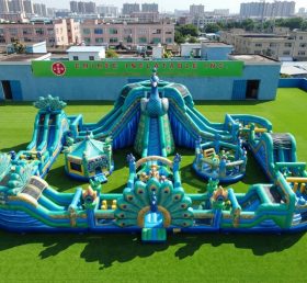 CR2-478 Peacock Theme Inflatable Challenging Run