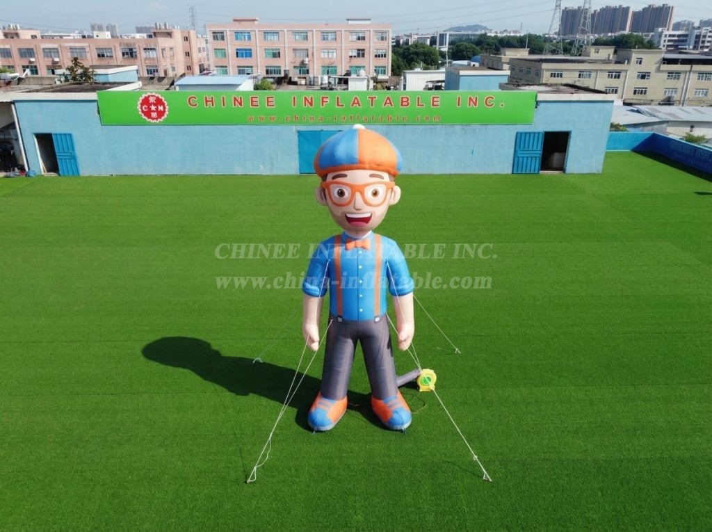 Cartoon3-749 Blippi Wonders Theme Inflatable Cartoon