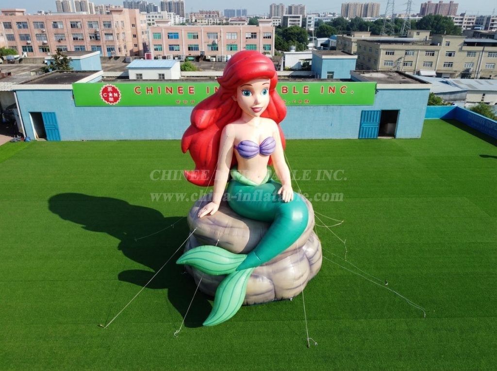 Cartoon3-806 Mermaid Theme Inflatable Cartoon