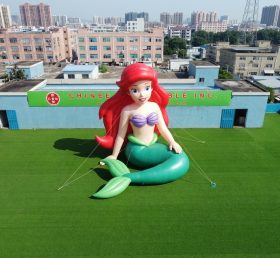 Cartoon3-807 Mermaid Theme Inflatable Cartoon