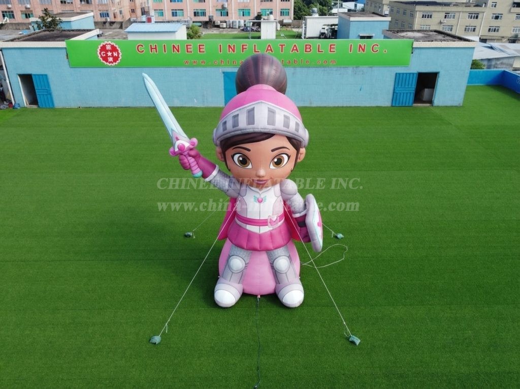 Cartoon3-818 Nella Knight Theme Inflatable Cartoon