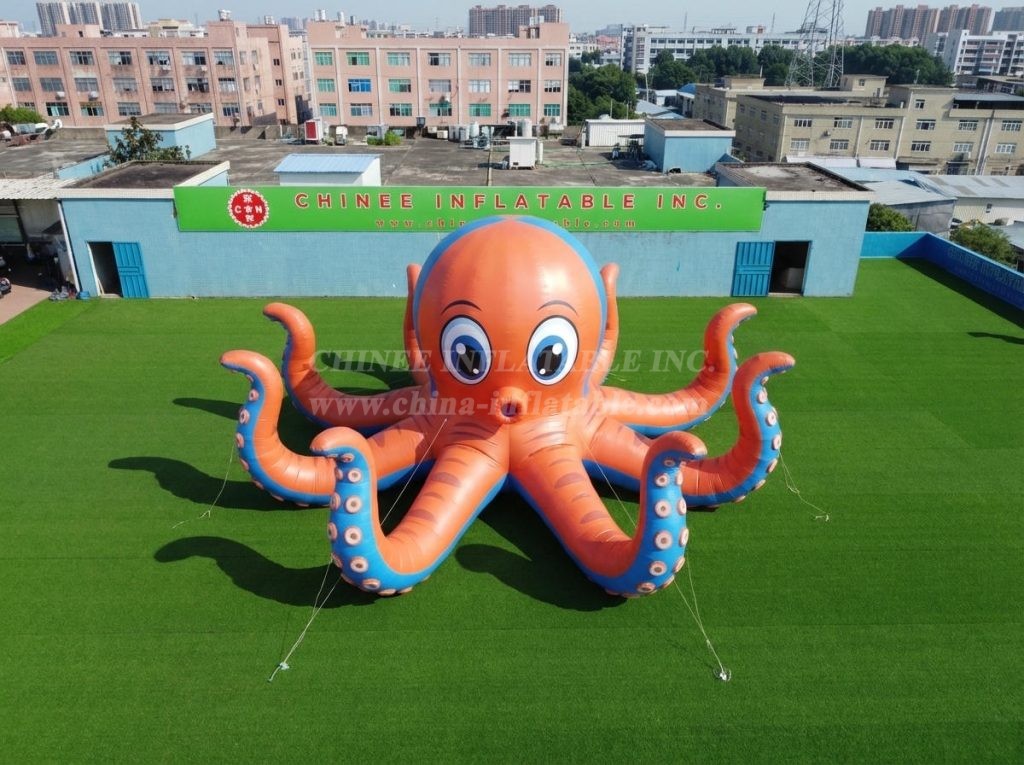 Cartoon3-825 Octopus Theme Inflatable Cartoon
