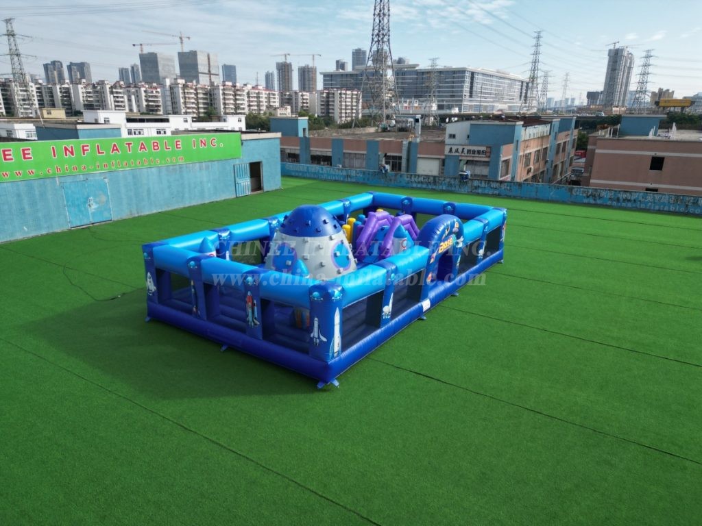 T6-3000 Space-Themed Inflatable Funcity