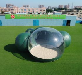 Tent1-5047D Dark Green Inflatable Bubble Tent