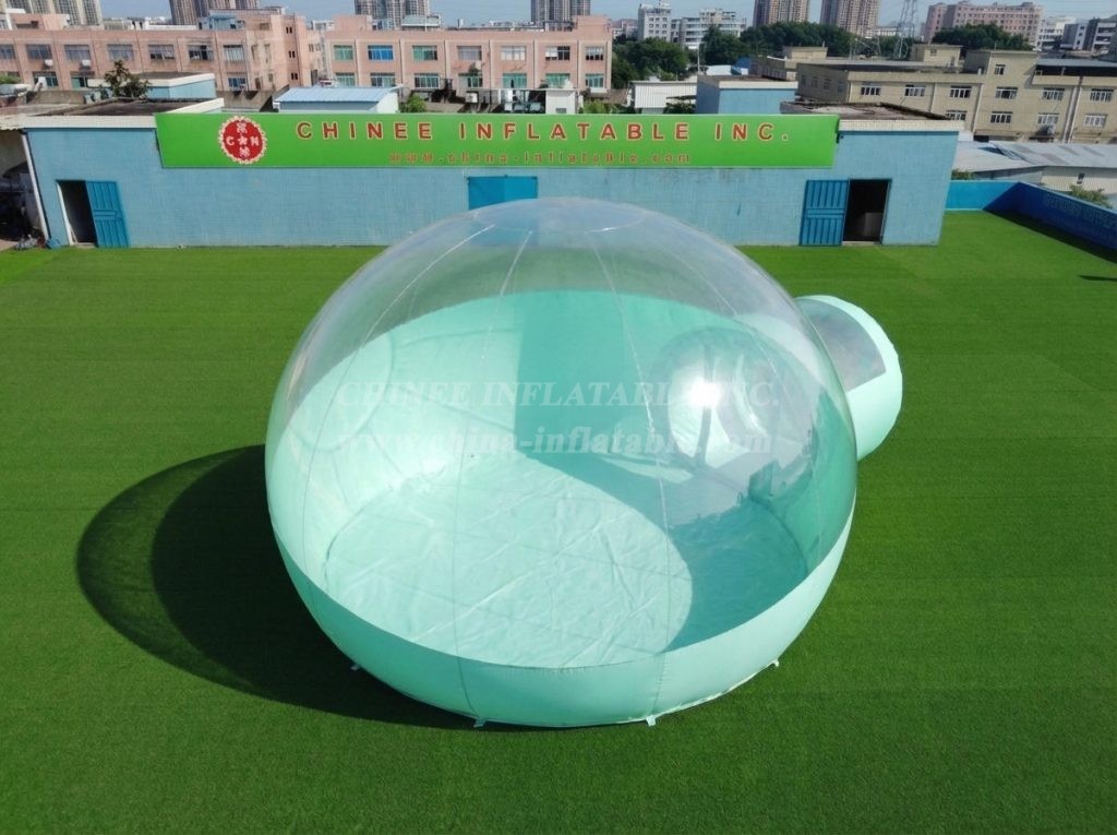 Tent1-5046H Mint Green Inflatable Bubble Tent