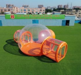 Tent1-5048I Orange Inflatable Bubble Tent
