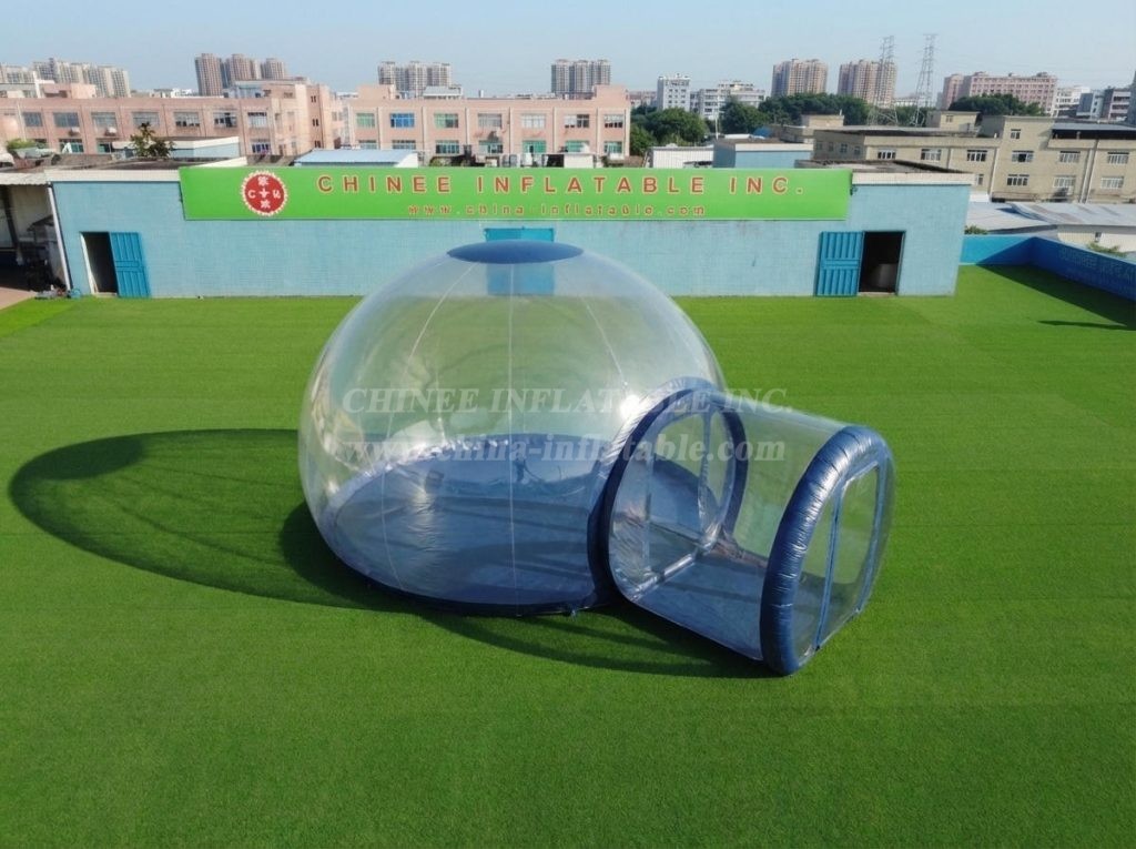 Tent1-5044C Dark Blue Inflatable Bubble Tent