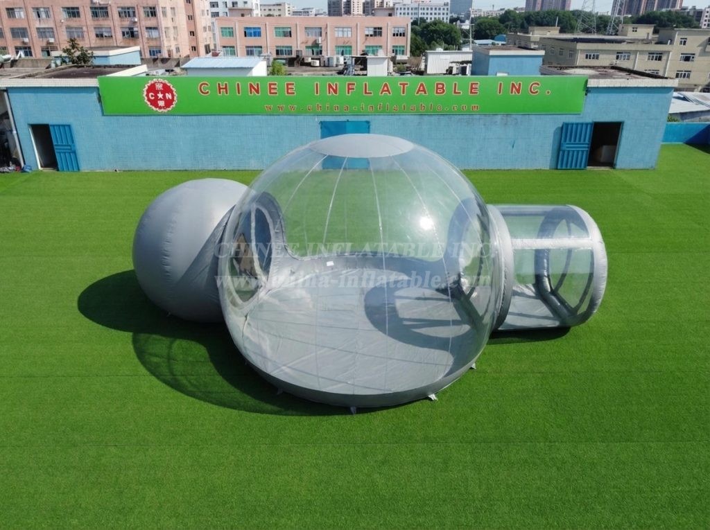 Tent1-5043E Grey Inflatable Bubble Tent