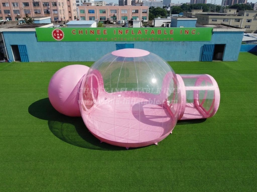 Tent1-5043K Pink Inflatable Bubble Tent