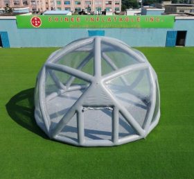 Tent1-5049E Grey Spherical Structure Inflatable Bubble Tent