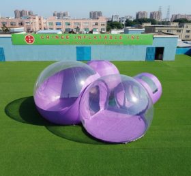 Tent1-5042L Purple Inflatable Bubble Tent