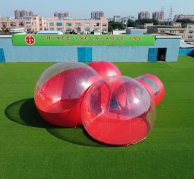 Tent1-5042M Red Inflatable Bubble Tent