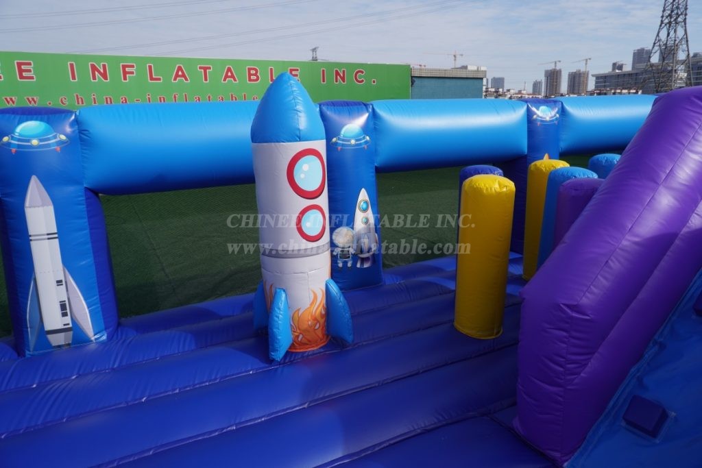 T6-3000 Space-Themed Inflatable Funcity