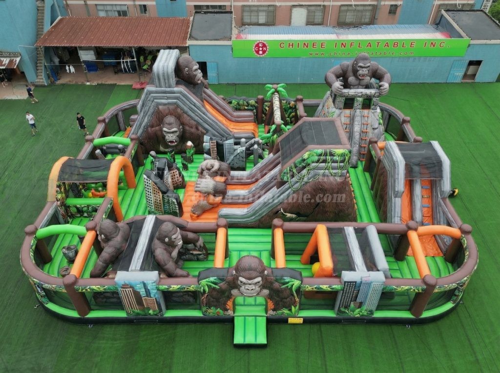 GF3-584 King Kong Theme Inflatable Park