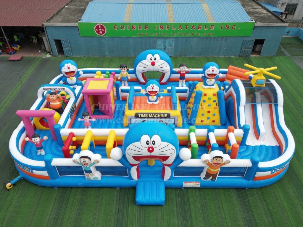 GF3-600 Doraemon Theme Inflatable Park