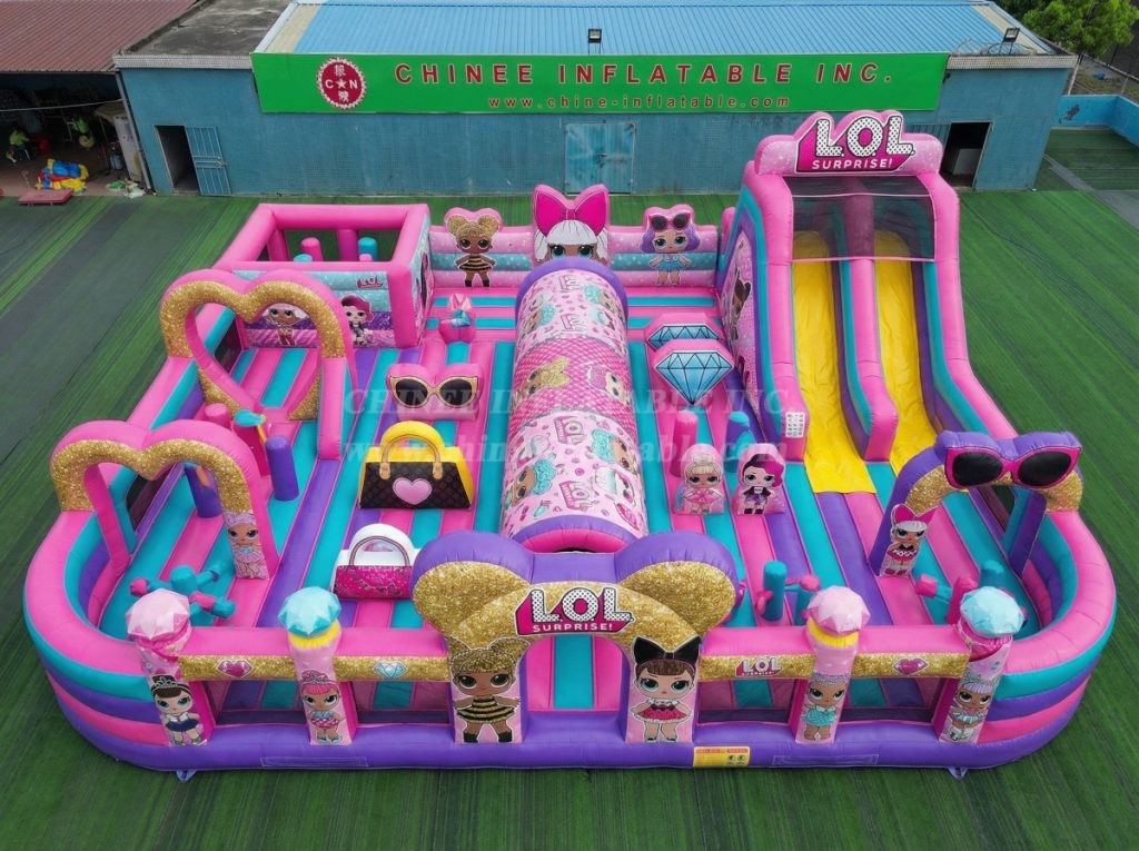 GF3-608 L.O.L. Surprise Theme Inflatable Park
