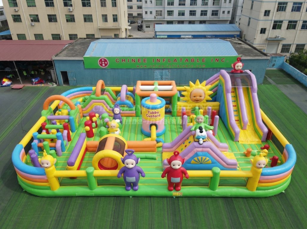 GF3-623 Teletubbies Theme Inflatable Park