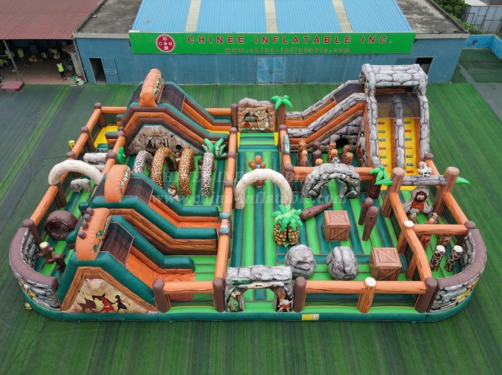 GF3-625 The Flintstones Theme Inflatable Park