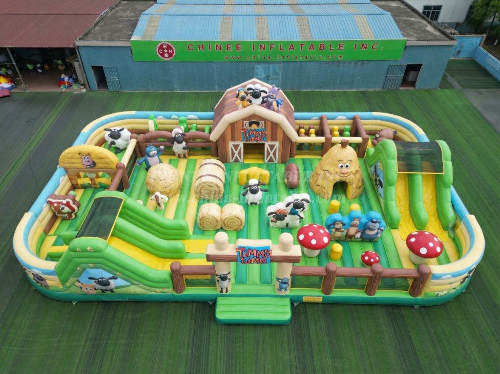 GF3-633 Timmy Time Theme Inflatable Park