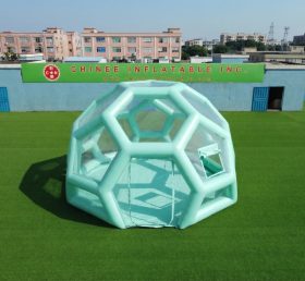 Tent1-5010J Mint Green Inflatable Bubble House