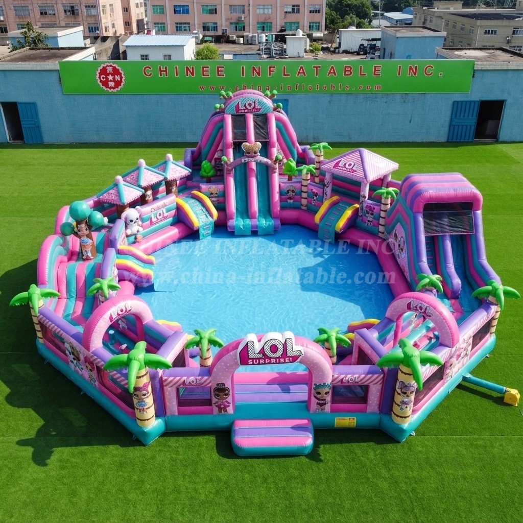 Pool3-841 L.O.L. Surprise Theme Pool Water Park