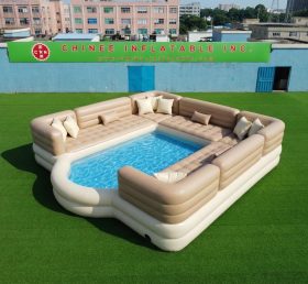 Pool4-003 Inflatable Pool with Bar