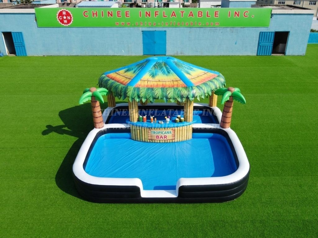 Pool4-019 Inflatable Pool with Bar