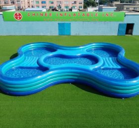 Pool4-025 Irregular Shaped Inflatable Pool
