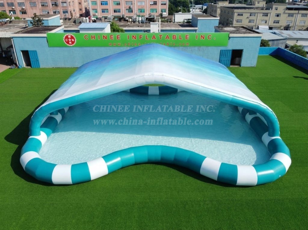 Pool4-060 Inflatable Pool with Canopy