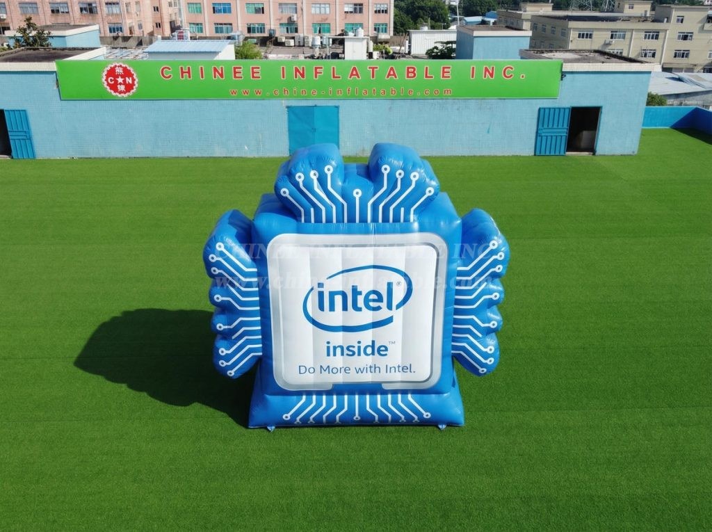 S4-2055 Intel Inflatable Advertising Sign