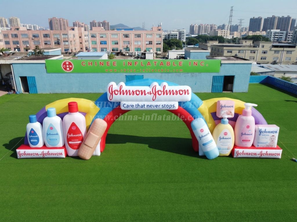 S4-2056 Johnson & Johnson Inflatable Advertising Sign
